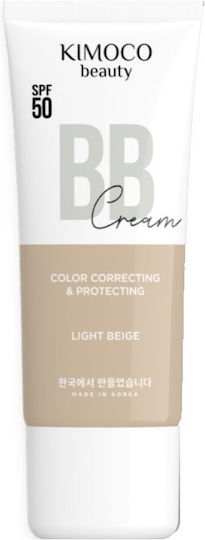 Kimoco BB Light Ενυδατική Κρέμα Προσώπου Ημέρας με SPF50, Ceramides & Πανθενόλη 40ml