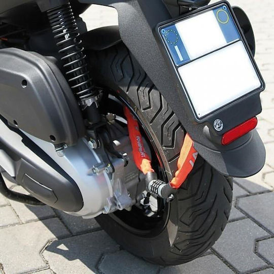 Lampa Anti-theft Motorcycle Chain Lock with 100cm Length Black Colour