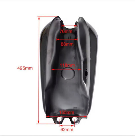 Venom Motorcycle Fuel Tanks Suzuki GN 125