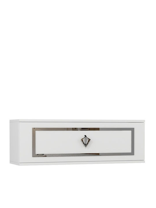 White TV Stand L87xD33xH33cm