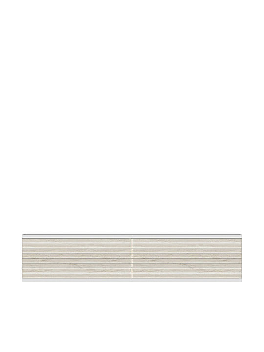 TV-Ständer Weiß M120xP30xH26cm