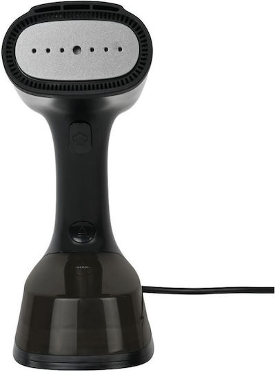 IQ Aparat de Curățat cu Aburi pentru Haine de Mână 1400W cu Rezervor de 270ml Negru