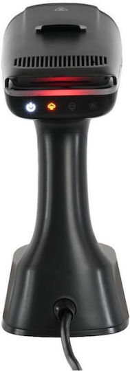 IQ Aparat de Curățat cu Aburi pentru Haine de Mână 1400W cu Rezervor de 270ml Negru