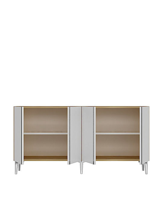 White TV Stand L150xD32xH75cm