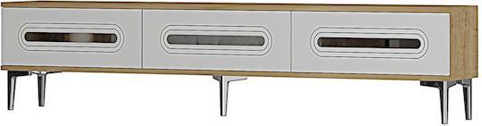 Έπιπλο Τηλεόρασης Καφέ Μ180xΠ30xΥ41cm