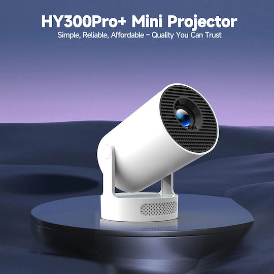 Magcubic HY300 Pro+ Mini Projector LCD HD με Wi-Fi και Ενσωματωμένα Ηχεία