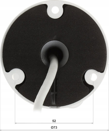 Apti APTI-AI402C3ISP-28W IP Surveillance Camera Full HD+ 4MP Waterproof with Microphone and 2.8mm Lens