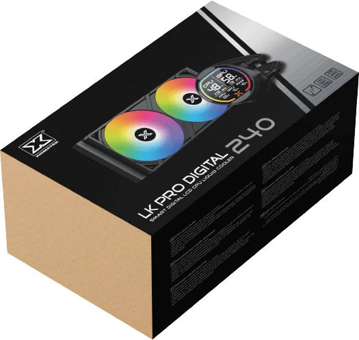 Xigmatek Lk Pro 240 Digital Υδρόψυξη AIO CPU με 2 Ανεμιστήρες 120mm και RGB Φωτισμό
