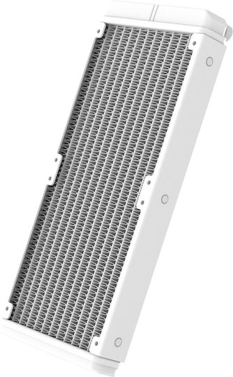 Darkflash DH240D v2 AIO CPU Liquid Cooling with 2x 120mm Fans and ARGB Lighting White