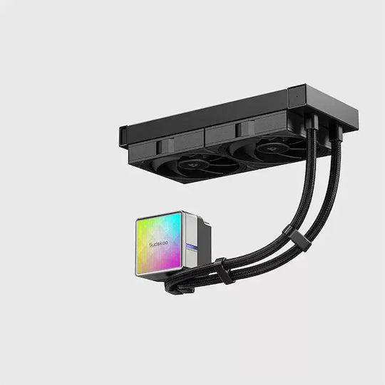 Sudokoo Nexaura 240 Υδρόψυξη AIO CPU με 2 Ανεμιστήρες 120mm και RGB Φωτισμό
