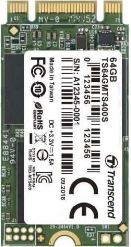 Transcend MSA220S SSD 64GB τύπου mSATA με σύνδεση SATA III TS64GMSA220S