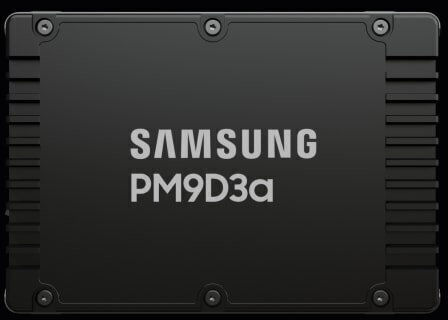 Samsung PM9D3a SSD 3.8TB 2.5'' PCI Express 5.0