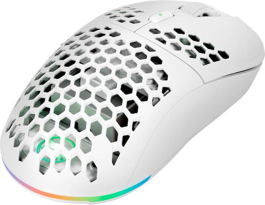 Gamiac Ασύρματο RGB Gaming Ποντίκι 16000 DPI Λευκό