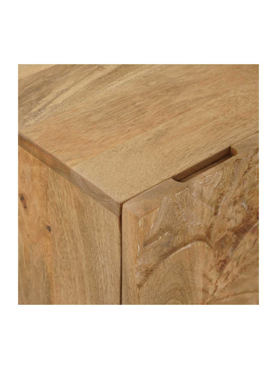 Wooden Brown Bedside Table 40x30x45cm