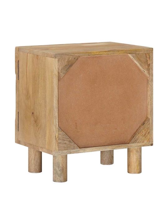 Wooden Brown Bedside Table 40x30x45cm