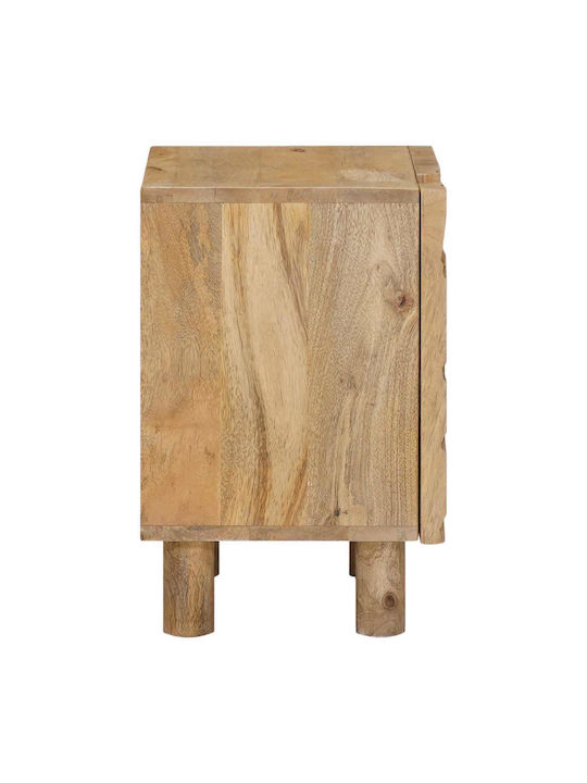 Wooden Brown Bedside Table 40x30x45cm