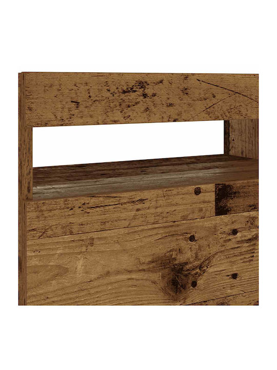 Wooden Brown Bedside Table 60x35x40cm