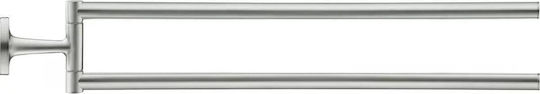 Duravit Inox Badezimmerhaken Grau