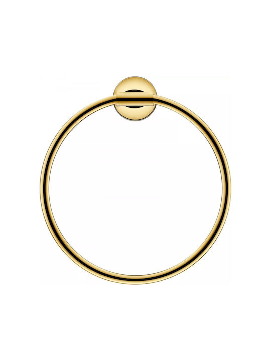 Duravit Einzelner Badezimmerhaken mit Schrauben Gold