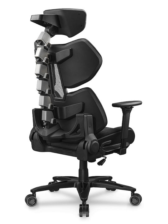 Cougar Terminator Elite High‑End Exoskeleton Καρέκλα Gaming Δερματίνης με Ρυθμιζόμενα Μπράτσα Μαύρη