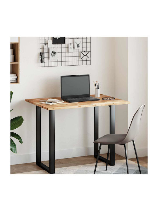 vidaXL Επιφάνεια Γραφείου από Μασίφ Ξύλο 80x70x2cm 3279757