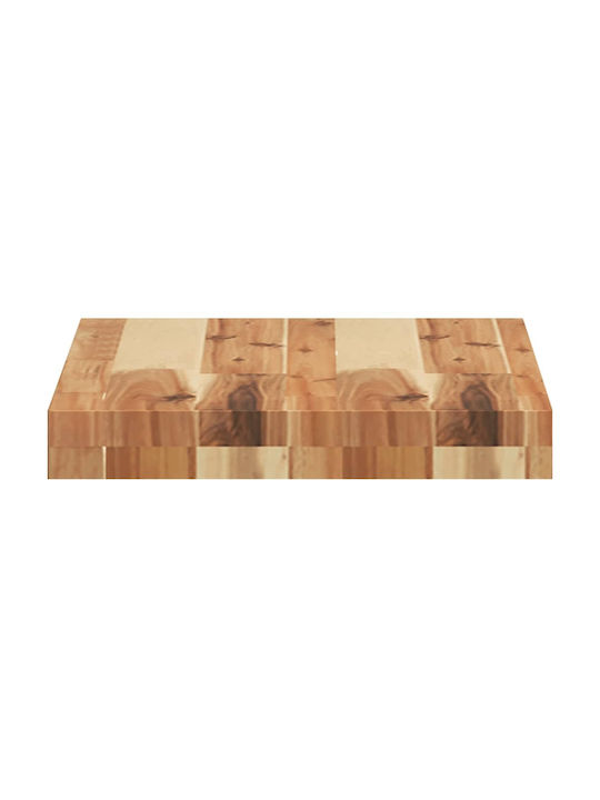 vidaXL Rectangular Bookcase Shelf Made of Solid Wood in Green Colour 40x30x4cm 2 Pieces