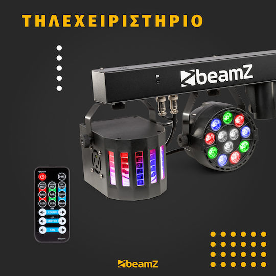 BeamZPro Φωτορυθμικό LED PAR DMX PartyBar2 RGBW
