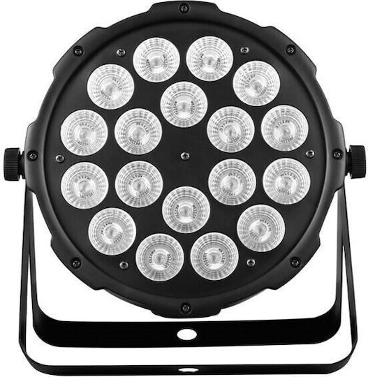 Light4me Quatro Par 18x10w RGBW LED Stage Projector Lighting Event Decoration Light