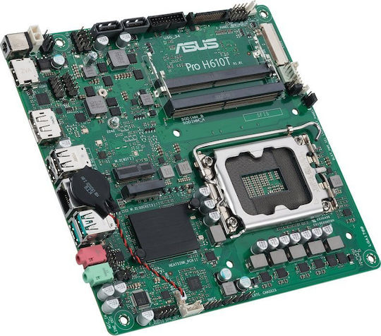 Asus Pro H610T-CSM Motherboard Mini ITX με Intel 1700 Socket 90MB1G60-M0EAYC