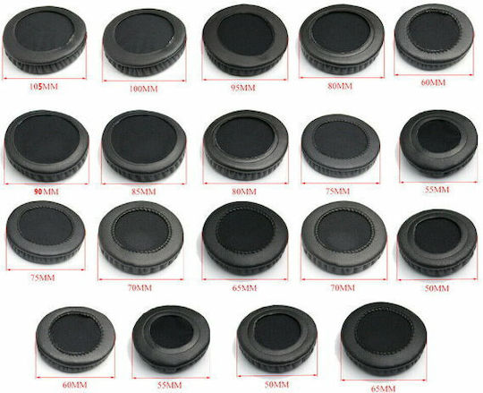 Headphone Pillow 80mm Ανταλλακτικά Earpads για Ακουστικά