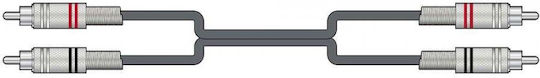 Chord Cable 2x RCA male - 2x RCA male 12m 190.056UK