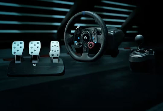 Logitech G29 SE Driving Force + Shifter Steering Wheel with Shifter and Pedals for PC / PS3 / PS4 / PS5 with 900° Rotation