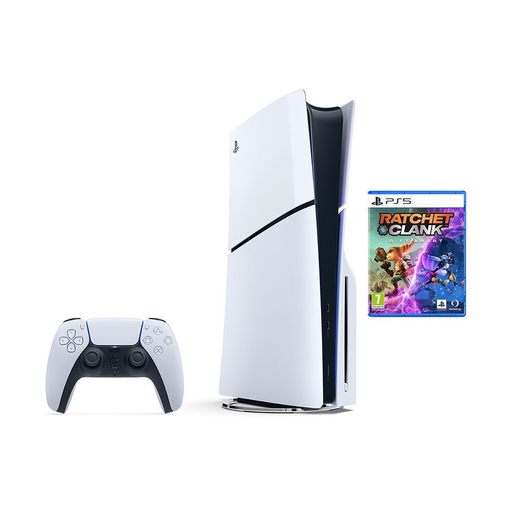 Sony PlayStation 5 Slim 1TB și Ratchet & Clank: Rift Apart