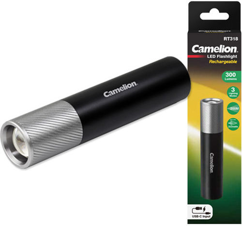 Camelion Επαναφορτιζόμενος Φακός LED