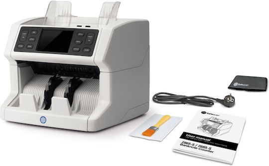 Safescan 2865-S Money Counter with Speed 1500 Banknotes per Minute