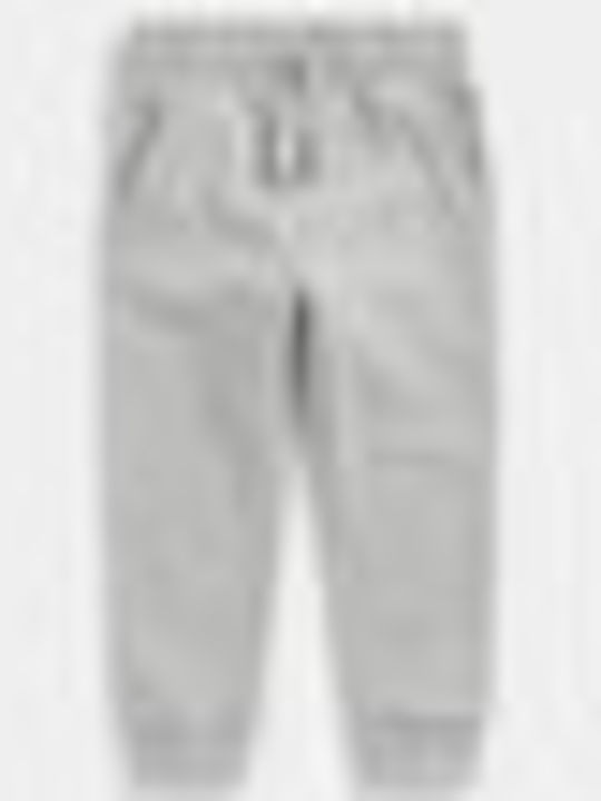 Kids Sweatpants Set Grey And Dark Blue 2 Pieces