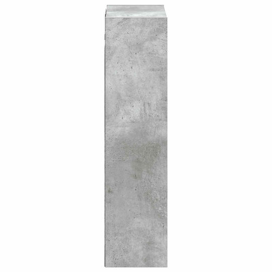 vidaXL Ντουλάπι Μπάνιου 35x20x81cm Γκρι