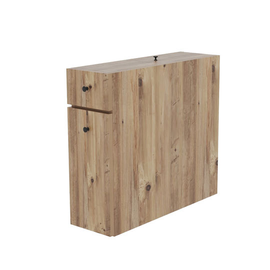 Fratelli Home Celana Ντουλάπι Μπάνιου 60x20x55cm Δρυς