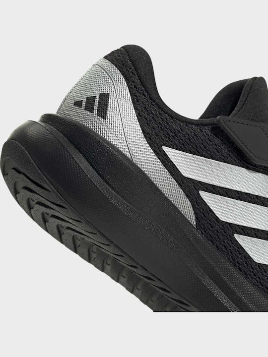 Runfalcon Kids Sports Shoes Running With Hoop & Loop Closure Black