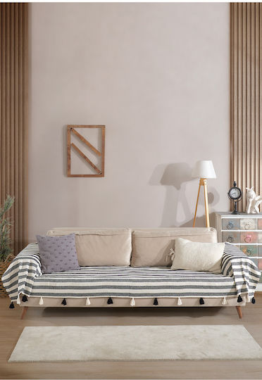 SteweHome SteweHome Dreisitzer-Sofa Wurf 110x300cm