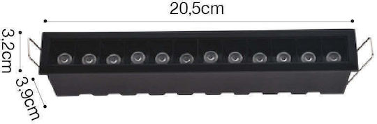 Inlight Single LED Spot in White Color