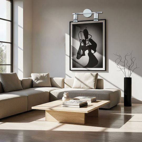 ARlight WLC 5215-2 WH Διπλό Σποτ με Ντουί GU10 σε Λευκό Χρώμα