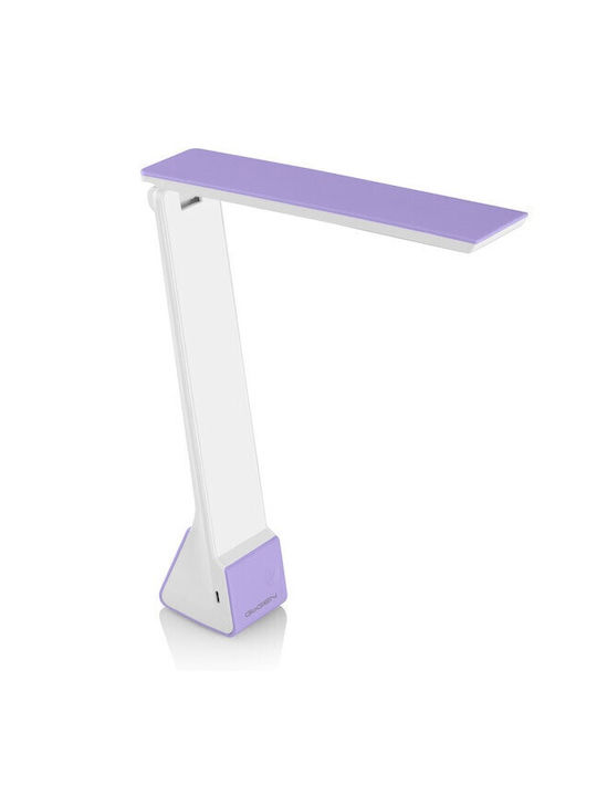 GoGEN LED Lumină de Birou cu Braț Flexibil în Culoarea Violet
