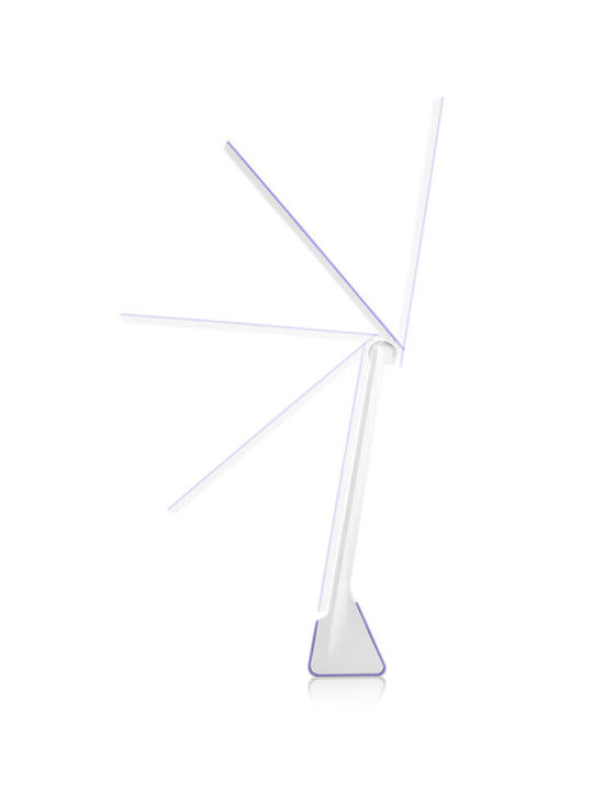 GoGEN LED Lumină de Birou cu Braț Flexibil în Culoarea Violet