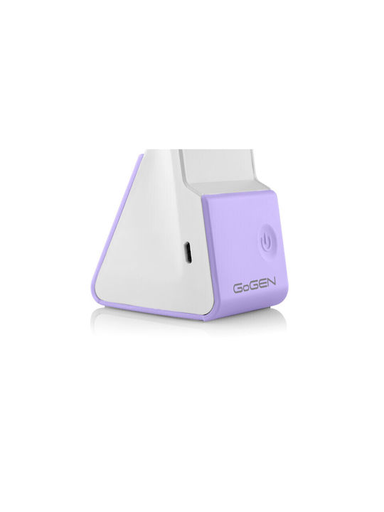 GoGEN LED Lumină de Birou cu Braț Flexibil în Culoarea Violet