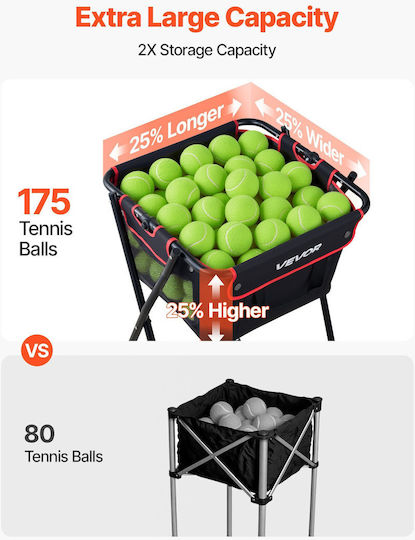 Vevor Tennis Ball Collector KZDWQSNTC175WDRLG001V0