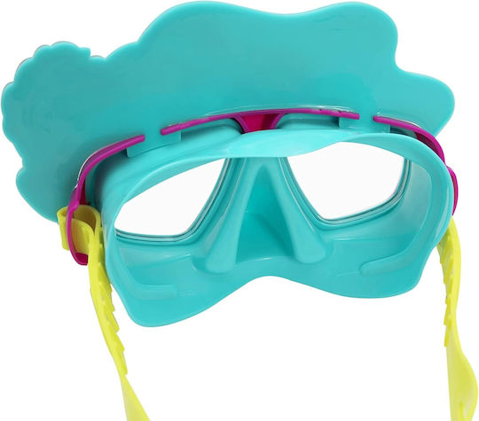 Mască De Scufundare Din Silicon Cu Snorkel Set Pentru Copii Roz