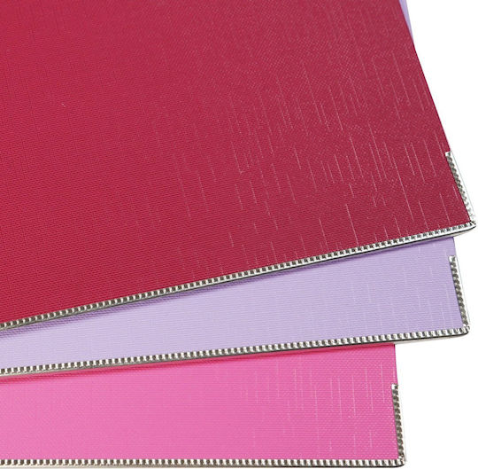 Office1 Klemmbrett 8 Cm Pp Metallische Kante Schwarz