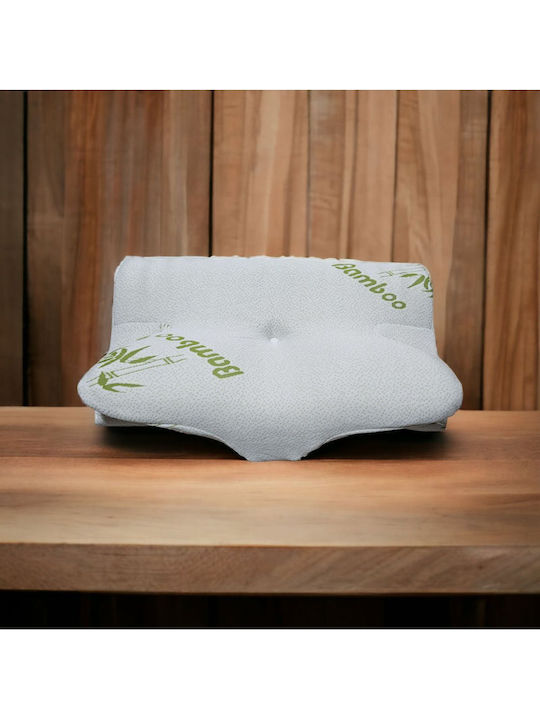 SteweHome Bamboo Μαξιλάρι Ύπνου Latex Ανατομικό 38x60cm