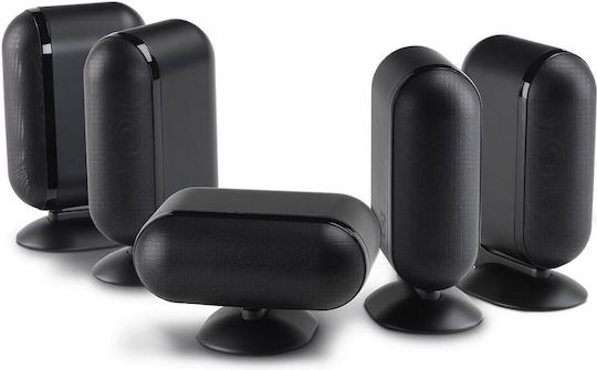 Q-Acoustics Комплект високоговорители за домашно кино 5.1 7000i Cinema Pack 150W Черно